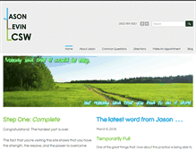 Tablet Screenshot of jasonlevinlcsw.com